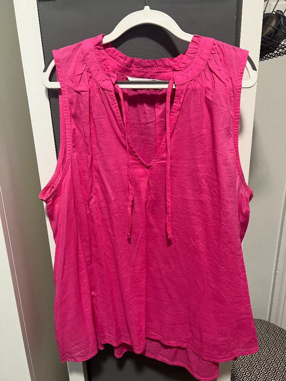 Sonoma Sleeveless Tops L Pink
